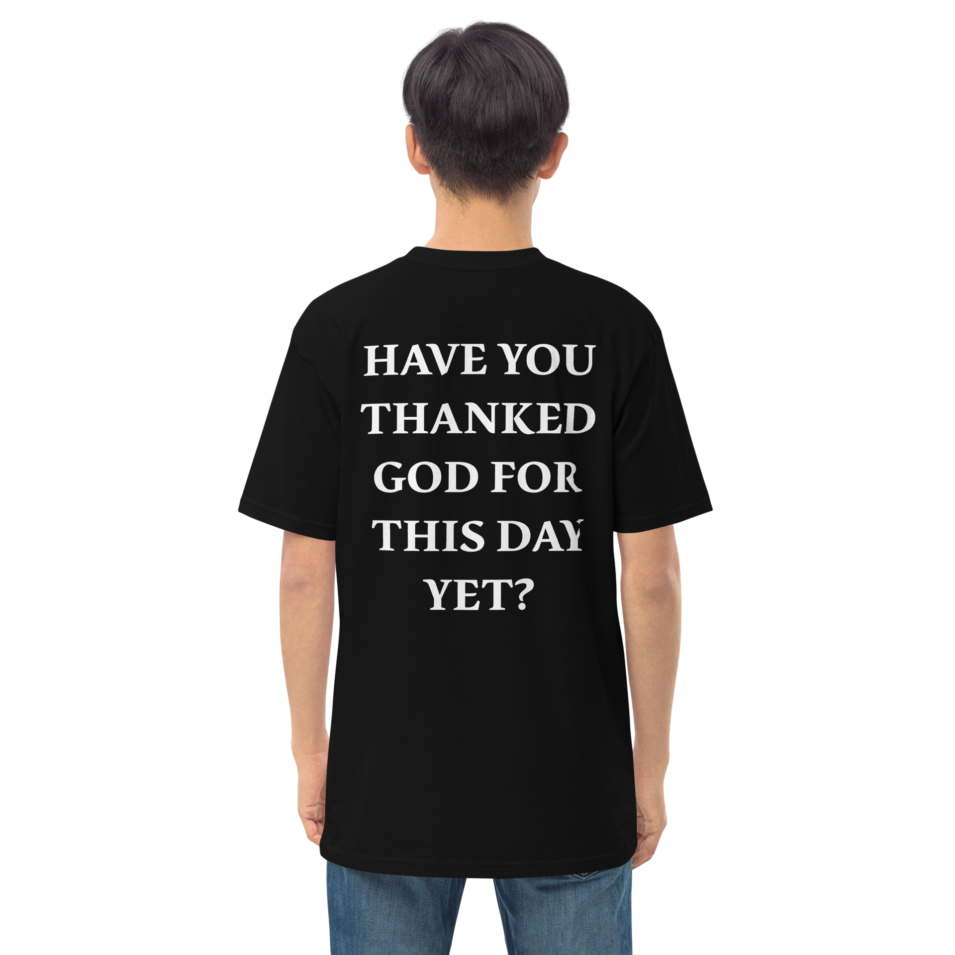 Original Wordmark Tee — English Back · Founder's Drop