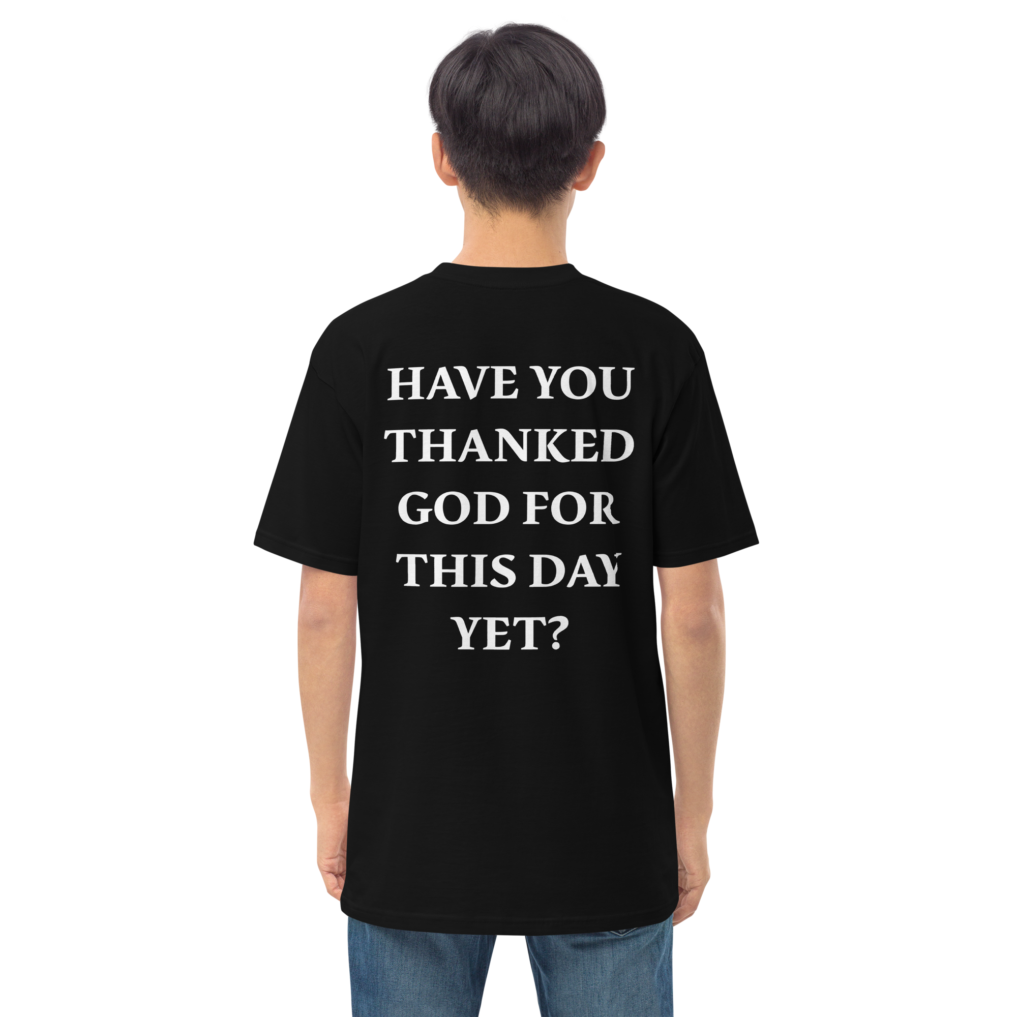 Original Wordmark Tee — English Back · Founder's Drop