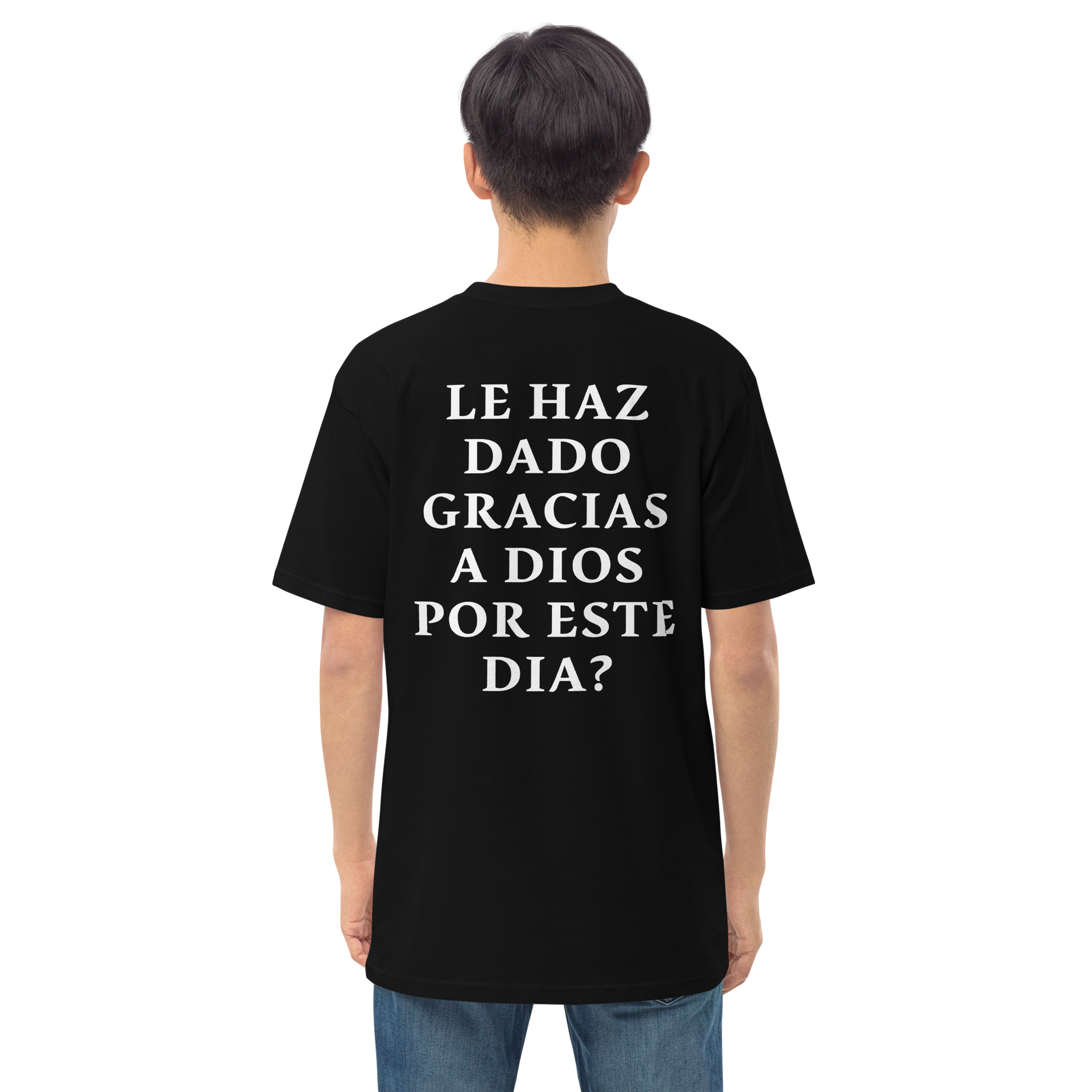 Original Wordmark Tee — Spanish Back · Founder's Drop