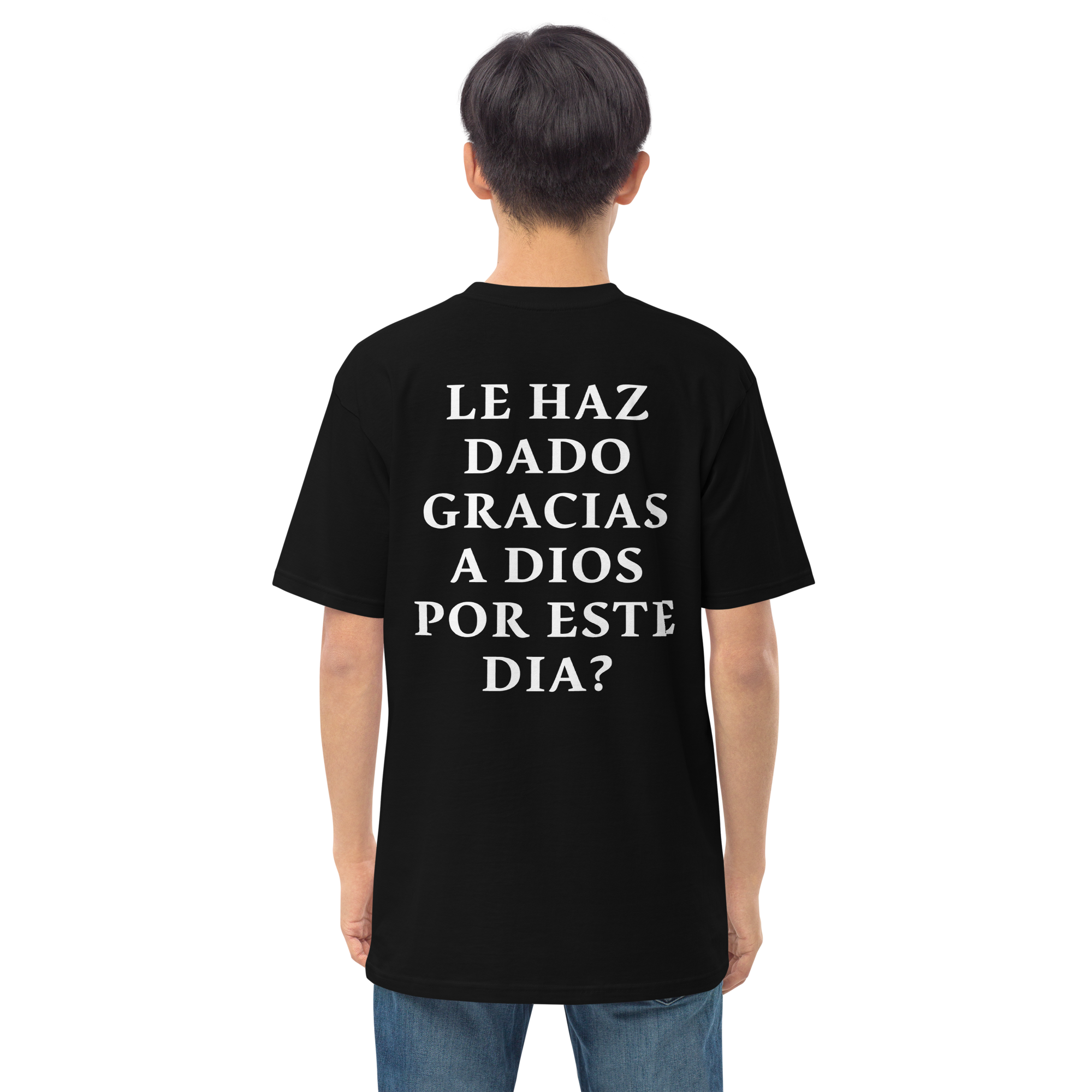 Original Wordmark Tee — Spanish Back · Founder's Drop