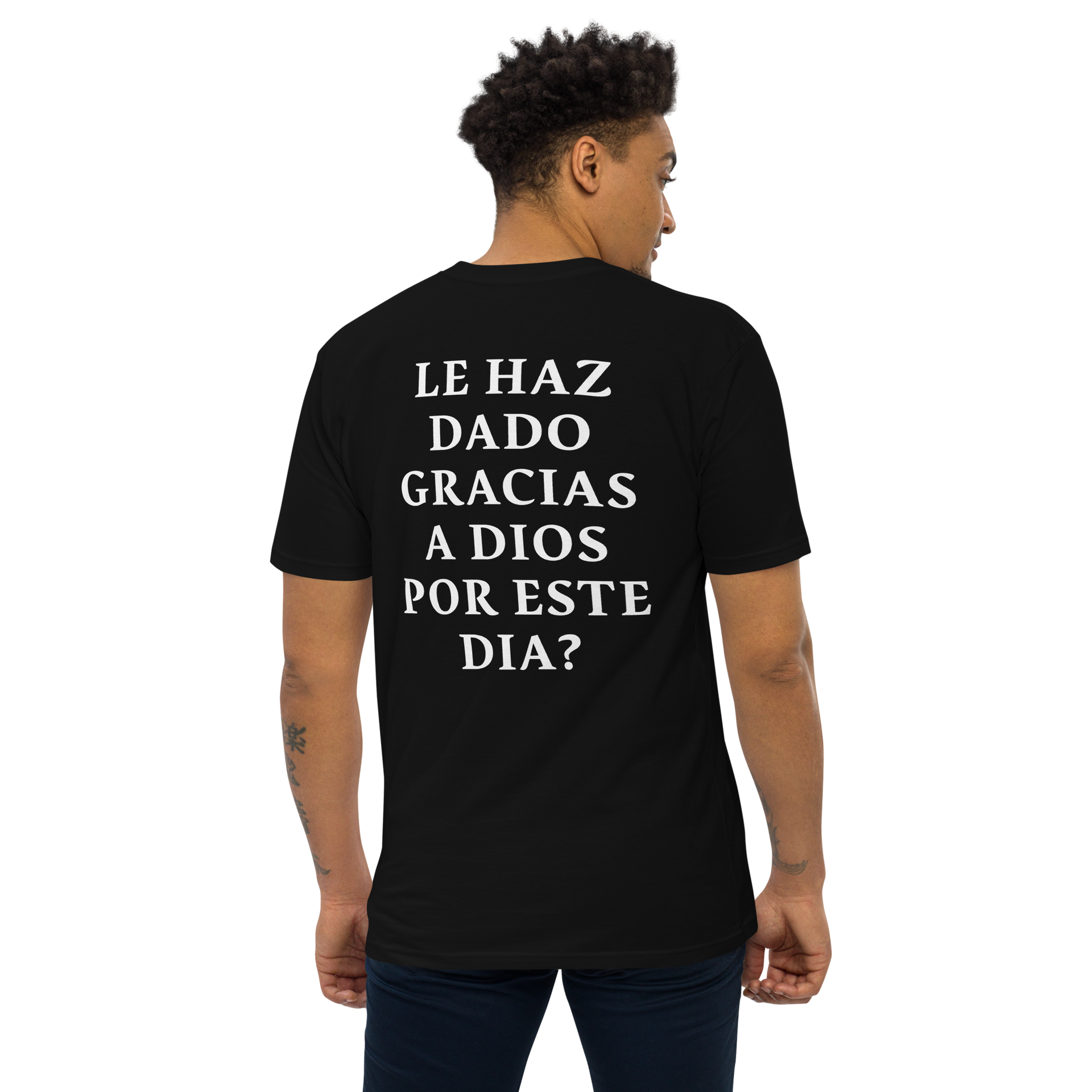 Original Wordmark Tee — Spanish Back · Founder's Drop