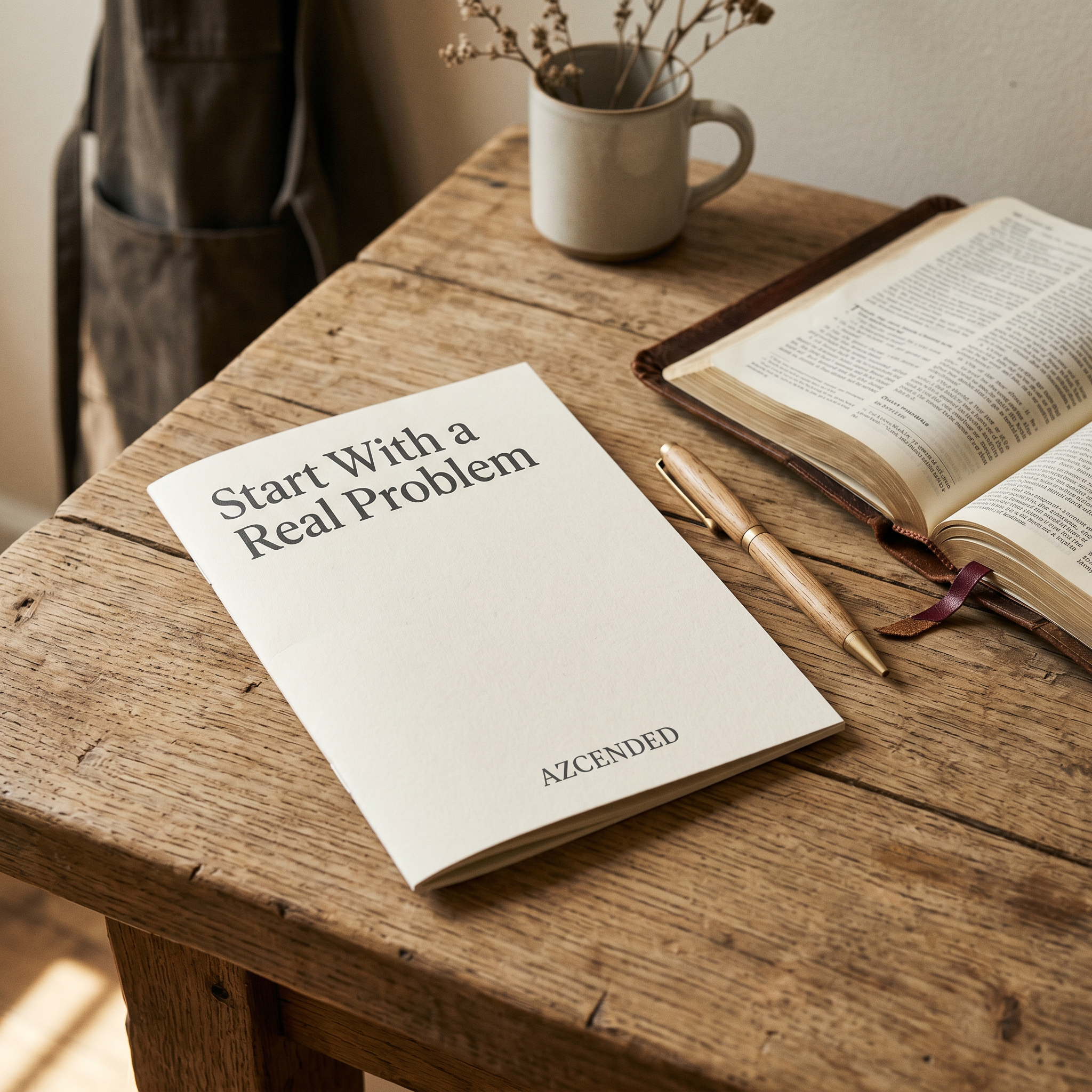 Start With a Real Problem